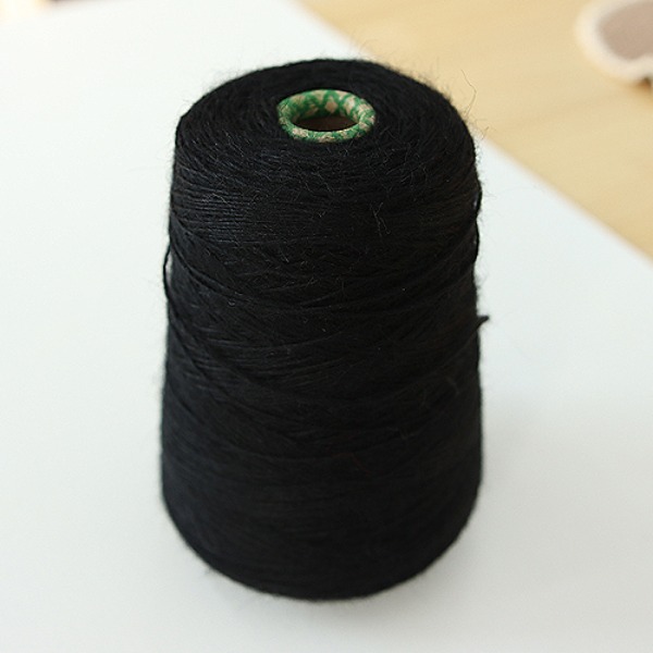 특가콘사55 블랙 알파카혼방(420g) 가을겨울(정기세일)굿실(경안섬유)